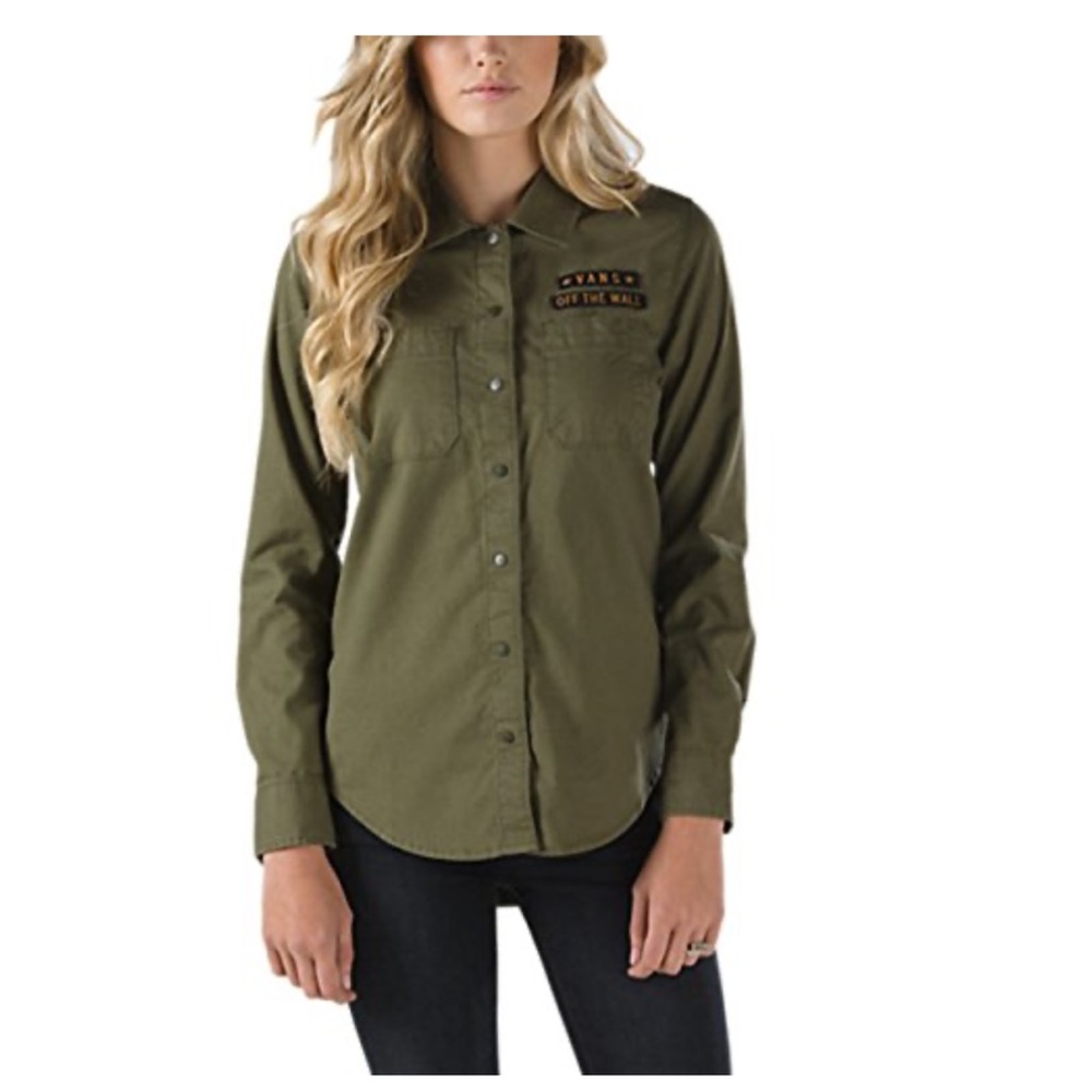 Van’s Drop in Dropout  Military Jacket